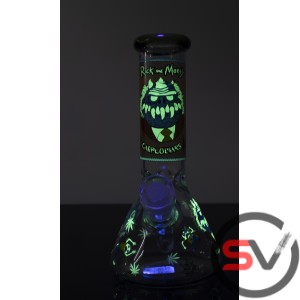 RICK AND MORTY GARBLOVIANS ORANGE 8inch (GLOW IN DARK)